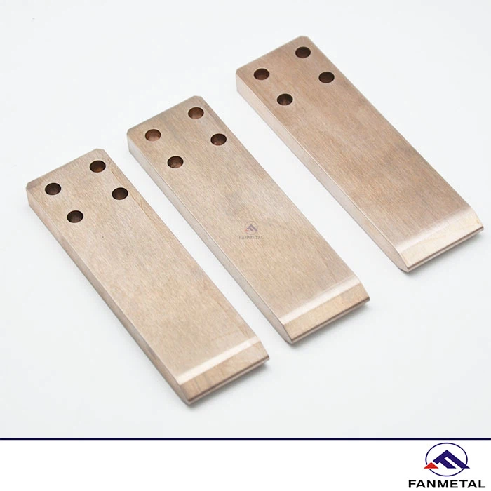 Pelat Elektroda Tembaga Tungsten