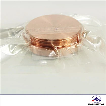 Target Sputtering Tembaga (Cu).
